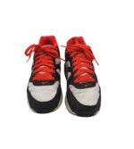 Adidasi dama Nike 38.5, piele, imitatie de piele, negru alb - imagine 3