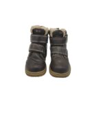 Ghete copii Run 25, imitatie de piele, negru, captusite - imagine 3