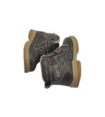 Ghete copii Run 25, imitatie de piele, negru, captusite - imagine 4