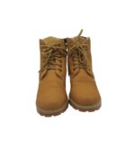 Ghete dama Next 38, piele, imitatie de piele, maro, imblanite - imagine 3