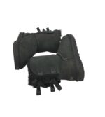 Cizme dama Ugg 36, piele, negru, imblanite - imagine 4