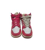 Adidasi copii Nike 36.5, piele, imitatie de piele, alb roz - imagine 3