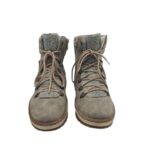 Ghete dama Rieker 40, imitație de piele, gri, captusite - imagine 3