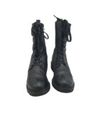 Ghete copii Bugatti 37, piele, negru - imagine 3