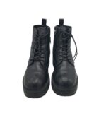 Ghete dama Graceland 39, imitație de piele, negru - imagine 3