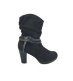 Cizme dama Tamaris 39, material textil, negru