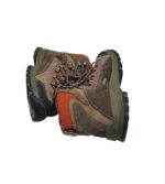 Ghete dama Lico 37 , piele intoarsa, material textil, maro - imagine 4