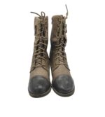 Ghete dama Rieker 38, imitatie de piele, gri, imblanite - imagine 3