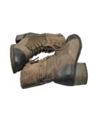 Ghete dama Rieker 38, imitatie de piele, gri, imblanite - imagine 4