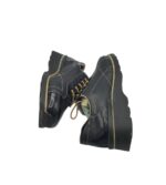 Pantofi dama Rieker 39, piele, imitatie de piele, negru - imagine 4