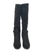 Cizme dama 43, materiale textil, negru - imagine 3