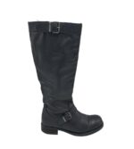 Cizme dama Bonaparte 38, piele, negru