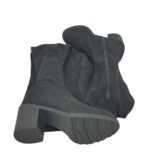 Cizme dama Graceland 38, material textil, negru - imagine 4