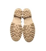 Ghete dama Friboo 36, imitatie de piele, material textil, auriu - imagine 5