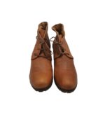 Botine dama Spm 40, piele, maro - imagine 3