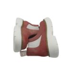 Ghete dama Last 37, piele intoarsa, roz - imagine 4