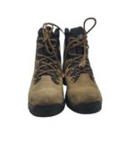 Ghete barbati Alpina 45, piele intoarsa, piele, negru maro - imagine 3