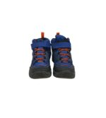 Ghete copii Quechua 31, imitație de piele, material textil, albastru, waterproof - imagine 3