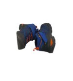 Ghete copii Quechua 31, imitație de piele, material textil, albastru, waterproof - imagine 4