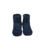 Cizme copii 27, material textil, albastru , imblanite - imagine 3