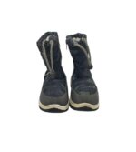 Cizme copii Antarctica 43, material textil, imitatie de piele, gri, imblanite - imagine 3