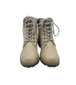 Ghete dama 39, imitatie de piele,  gri - imagine 3