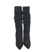 Cizme dama Deezee 38, material textil, negru - imagine 3