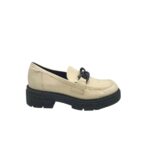 Mocasini dama Marco Tozzi, 42, imitație de piele, crem