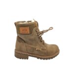 Ghete dama Avic 37, imitatie de piele, maro