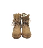 Ghete dama Avic 37, imitatie de piele, maro - imagine 3