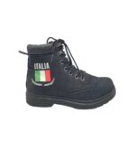 Ghete barbati 43, material textil, negru