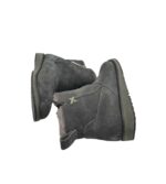 Cizme dama Emu 38, piele intoarsa, gri,  imblanite - imagine 4