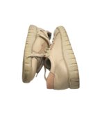 Adidasi dama Esprit 40, imitație de piele, crem - imagine 4