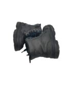 Ghete copii H&M 26, imitatie de piele, negru, captusite, waterproof - imagine 4