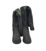 Cizme dama Anna Field 37, material textil, gri - imagine 3