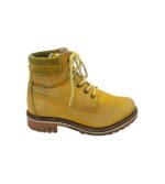 Ghete dama Tamaris 39, piele, maro