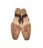 Botine dama Hugo Boss 39, piele intoarsa, gri - imagine 5