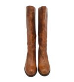 Cizme dama Lazamani 41, piele, maro - imagine 3
