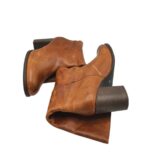 Cizme dama Lazamani 41, piele, maro - imagine 4