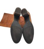 Cizme dama Lazamani 41, piele, maro - imagine 5