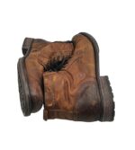 Ghete barbati Mustang 45, piele, maro, căptusite - imagine 4