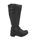 Cizme dama George 39, piele, negru