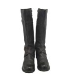 Cizme dama George 39, piele, negru - imagine 3