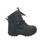 Ghete barbati Shamp 45, piele, piele intoarsa, negru