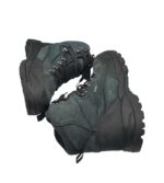 Ghete barbati Shamp 45, piele, piele intoarsa, negru - imagine 4