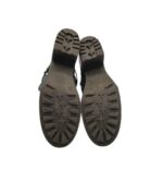 Botine dama 36, piele, piele intoarsa, albastru - imagine 5