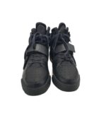 Adidasi barbati Zara 41, imitatie de piele, negru - imagine 3