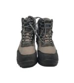 Ghete barbati Isogrip 43, piele intoarsa, material textil, gri - imagine 3