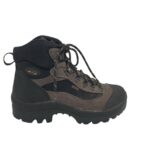 Ghete barbati Lytos 45, piele intoarsa, material textil,  negru maro