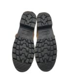 Ghete dama Fun & Co 39, piele intoarsa, bej - imagine 5